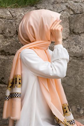 شال صورتی زنانه Vissona - کد 934736418