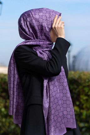شال بنفش زنانه Vissona - کد 655895140