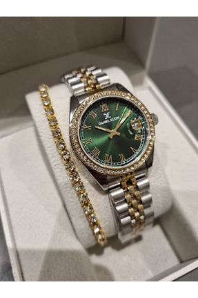 ساعت مچی سبز زنانه 31-34 میلی متر Daniel Klein - کد 876372870