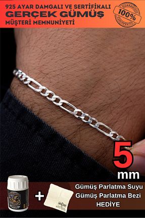 دستبند نقره مردانه 925 عیار OSMANLI GÜMÜŞ - کد 790323897
