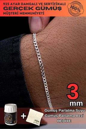 دستبند نقره مردانه 925 عیار OSMANLI GÜMÜŞ - کد 98937111