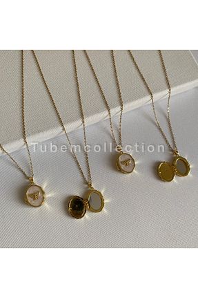 گردنبند استیل ( فولاد ) زرد بچه گانه استیل (فولاد) COLLECTİON - کد 936259087
