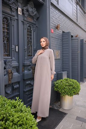 کلاه و ابایا بژ زنانه پلی استر KADEEM - کد 870509712