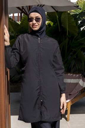 مایو حجاب مشکی زنانه ساده Mayom - کد 816959445