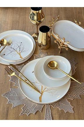 سرویس غذاخوری رنگی 6 نفره ROSSEV - کد 316459907