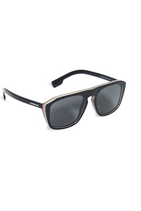 عینک آفتابی مشکی زنانه UV400 Burberry - کد 823662469