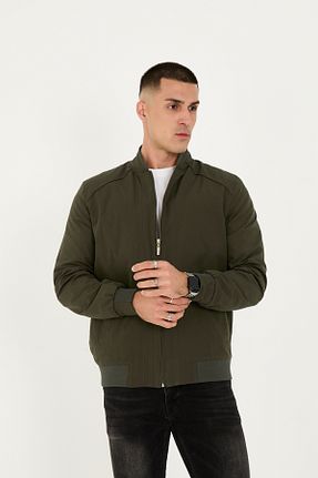 کاپشن خاکی مردانه گشاد LEBS - کد 942384205