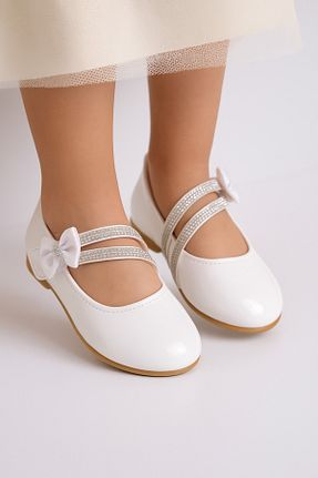 بابت سفید بچه گانه چرم مصنوعی KATEYLER - کد 897605814