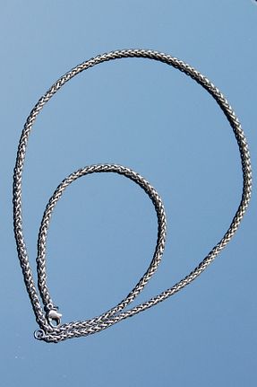 گردنبند استیل ( فولاد ) طوسی زنانه استیل (فولاد) Rua Jewelry - کد 885096400