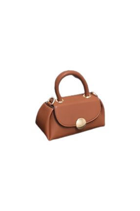 کیف دوشی قهوه ای زنانه چرم مصنوعی Hira bags - کد 894185846