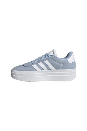 کفش اسنیکر آبی زنانه چرم اصل adidas - کد 928129410