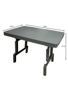 میز باغچه طوسی AKAL PLAST - کد 943556894