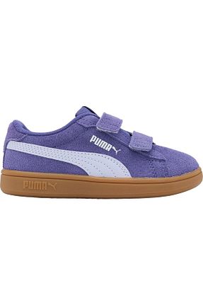 کفش اسنیکر آبی بچه گانه چرم اصل Puma - کد 921395502