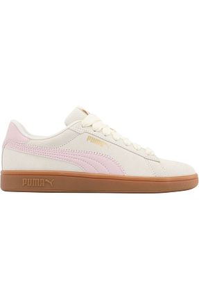 کفش اسنیکر صورتی زنانه چرم اصل Puma - کد 926762696