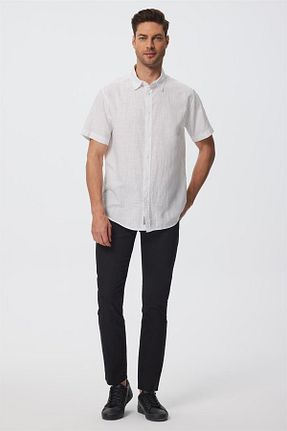پیراهن سفید مردانه رگولار Lee Cooper - کد 735860663