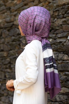 شال بنفش زنانه Vissona - کد 270703744