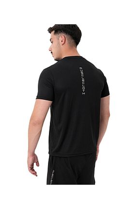 تیشرت اسپرت مشکی مردانه رگولار MUSCLECLOTH - کد 940609099