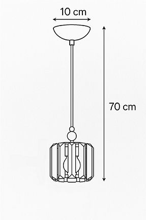 لوستر سفید کروم İstanbul Avize - کد 55910695