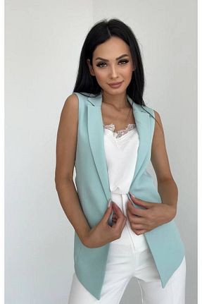 جلیقه سبز زنانه رگولار Swass - کد 841495379