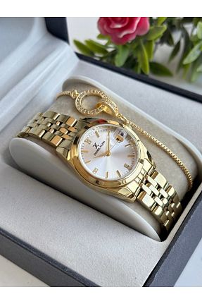 ساعت مچی زرد زنانه 31-34 میلی متر Daniel Klein - کد 932867944