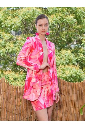 کت صورتی زنانه Blazer Swass - کد 834594225