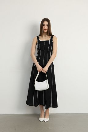 لباس مشکی زنانه بافتنی Swass - کد 938081431