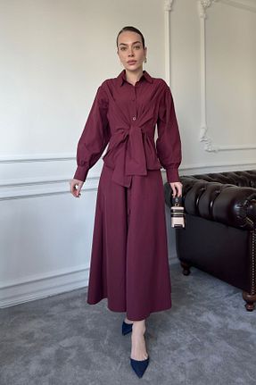 لباس زرشکی زنانه بافتنی MAGARDE - کد 903015029