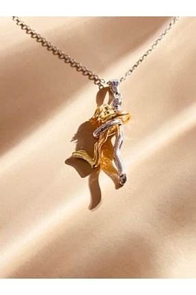 گردنبند استیل ( فولاد ) رنگی زنانه استیل ضد زنگ MAVEGA - کد 932400540