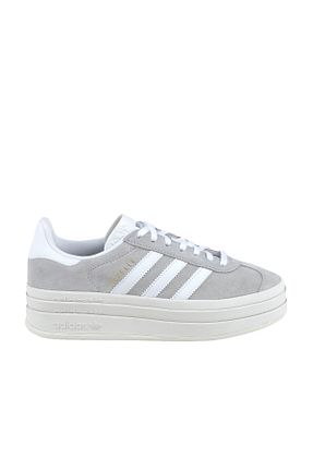 کفش اسنیکر طوسی زنانه بند دار adidas - کد 838661464
