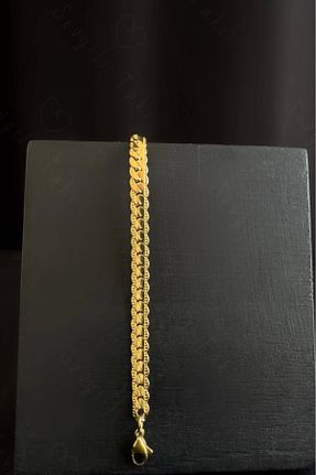 دستبند استیل (فولاد) طلائی بچه گانه استیل ضد زنگ SEVGİLİ TAKI - کد 858444727
