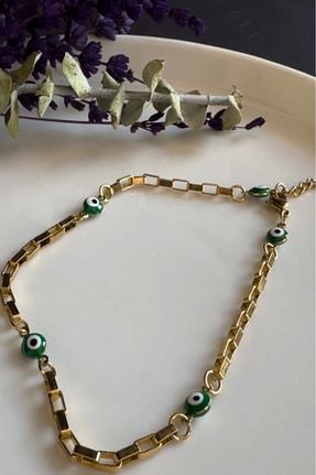خلخال جواهر طلائی زنانه SEVGİLİ TAKI - کد 832981297