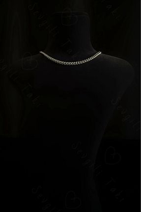 گردنبند استیل ( فولاد ) بچه گانه استیل ضد زنگ SEVGİLİ TAKI - کد 808039787
