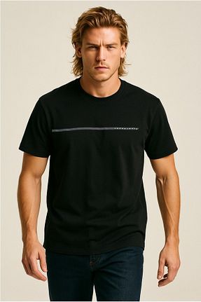 تیشرت مشکی مردانه رگولار Jack & Jones - کد 892259341
