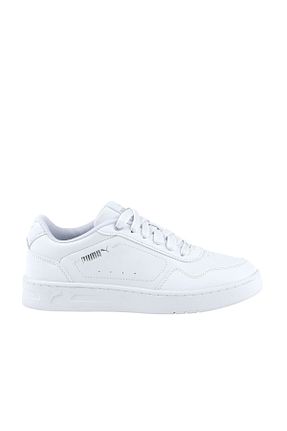 کفش اسنیکر سفید زنانه بند دار Puma - کد 810340441