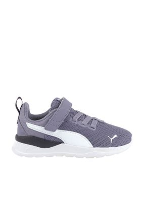 کفش اسنیکر بنفش بچه گانه چرم مصنوعی Puma - کد 842041220