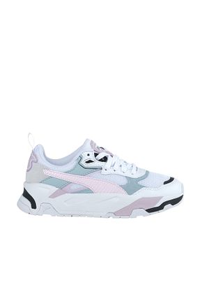 کفش اسنیکر سفید زنانه بند دار Puma - کد 798278142