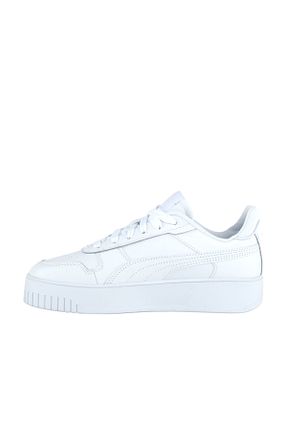 کفش اسنیکر سفید زنانه بند دار Puma - کد 458838988