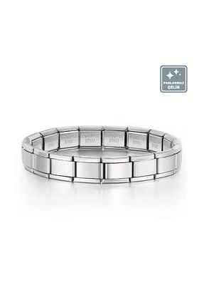 دستبند استیل (فولاد) متالیک زنانه استیل ضد زنگ Miss TBee - کد 935469311