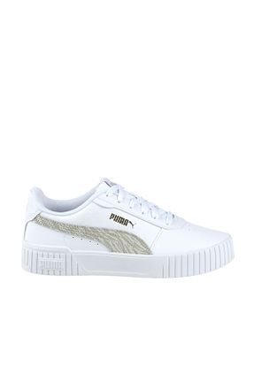 کفش اسنیکر سفید زنانه بند دار Puma - کد 838693201