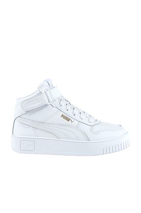 کفش اسنیکر سفید زنانه بند دار Puma - کد 741585953