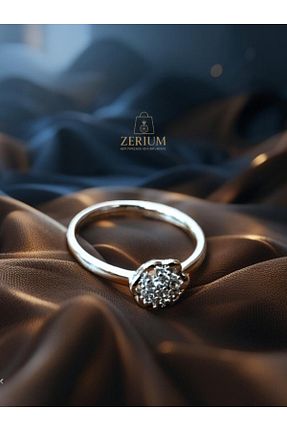 انگشتر استیل (فولاد) طوسی زنانه استیل (فولاد) ZERİUM - کد 930677120