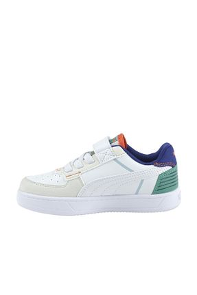 کفش پیاده روی سفید بچه گانه چرم مصنوعی Puma - کد 875925472