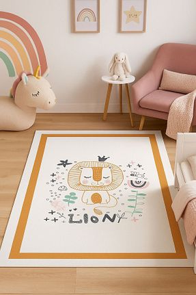 فرش بچه گانه سفید بامبو BLGHOME - کد 894470261