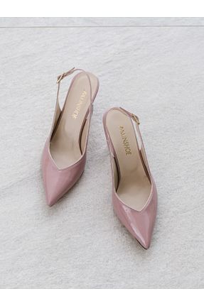کفش استایلیتو صورتی پاشنه نازک Munshoes - کد 944054116