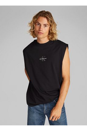 رکابی مشکی مردانه بدون آستین Calvin Klein - کد 944393840
