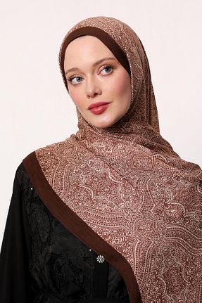 شال قهوه ای زنانه LuvenSara - کد 944268904