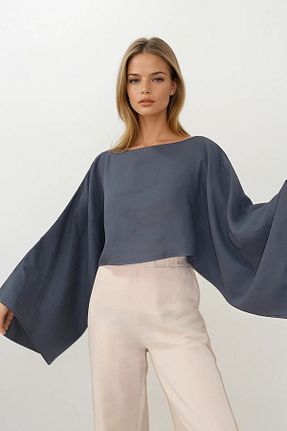 بلوز رنگی زنانه ساده VAGGON - کد 944265036