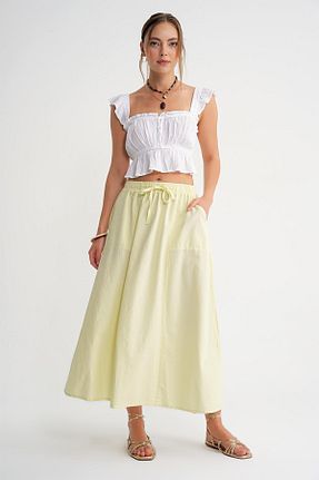 دامن رنگی زنانه ساده Mixray - کد 944328090