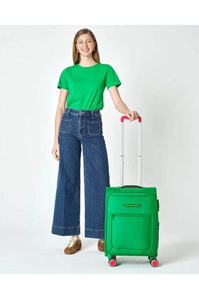 ساک و چمدان سبز زنانه پارچه Benetton - کد 944345940