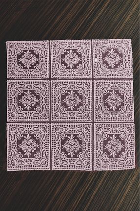 رومیزی صورتی پلی استر Çt Çeyizci Tekstil - کد 944405278
